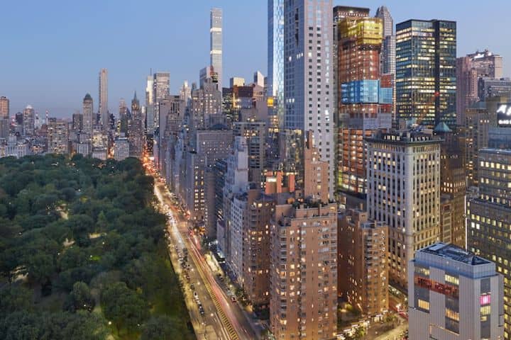 City view from property